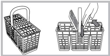 SCHOLTES LPE 733A X - Cutlery basket - 1
