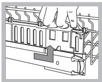 SCHOLTES LTE 12-106 - Adjusting the height of the upper rack - 2