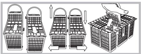 SCHOLTES LTE 12-106 - Cutlery basket - 1