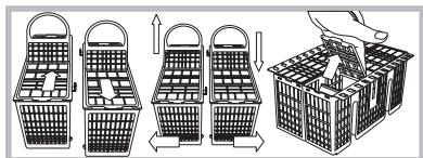 SCHOLTES LTE 14-3210 - Cestino delle posate - 1