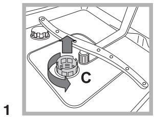 SCHOLTES LTE 14-3211 - Cleaning the filters - 1