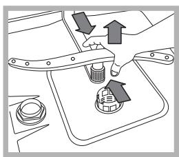 SCHOLTES LVL 14-211 IX - Cleaning the sprayer arms - 2