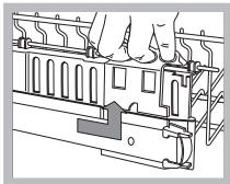 SCHOLTES LTE 14-3208 A - The height of the upper rack should ideally be adjusted WHEN THE RACK IS EMPTY. - 2