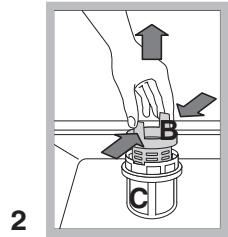 SCHOLTES LTE 14-3210 A - Reinigung der Filtersiebe - 2