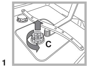 SCHOLTES LTE 14-3210 A - Reinigung der Filtersiebe - 1