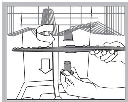 SCHOLTES LTE 14-3210 A - Cleaning the sprayer arms - 1