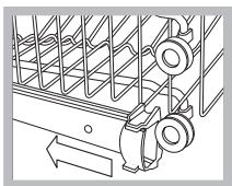 SCHOLTES LTE 14-3211 A - The height of the upper rack should ideally be adjusted WHEN THE RACK IS EMPTY. - 1