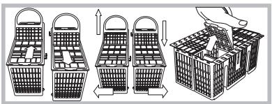 SCHOLTES LTE 14-3211 A - Cestino delle posate - 1