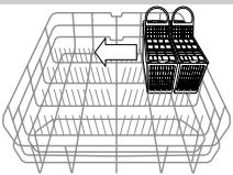 SCHOLTES LPE 14-H070 IX - Lower rack and cutlery basket - 6