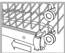 SCHOLTES LPE 14-H070 IX - À régler de préférence la hauteur du panier supérieur quand ce dernier est vide. - 1