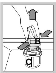 SCHOLTES LPE 14-H070 IX - Nettoyer les filtres - 2