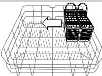 SCHOLTES LPE 14-H070 IX - Cesto inferiore e cestino posate - 6