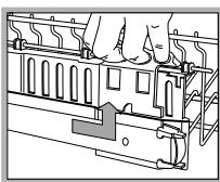 SCHOLTES LPE 14-H070 IX - The height of the upper rack should ideally be adjusted WHEN THE RACK IS EMPTY. - 2