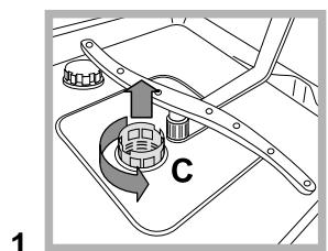 SCHOLTES LPE 14-H070 IX - Reinigen van de filters - 1