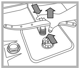 SCHOLTES LPE 14-H081 IX A - Cleaning the sprayer arms - 2