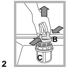 SCHOLTES LPE 14-H081 IX A - Reinigung der Filtersiebe - 2