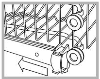 SCHOLTES LTE 14-H210 A - Regolare l'altezza del cesto superiore - 1