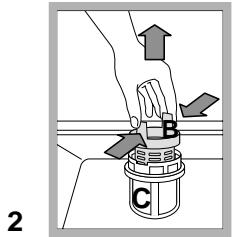 SCHOLTES LTE 14-H210 A - Limpar os filtros - 2