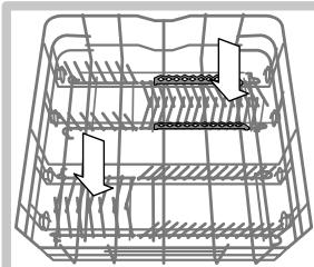 SCHOLTES LTE 14-H210 A - Lower rack and cutlery basket - 3