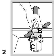 SCHOLTES LTE 14-H210 A - Reinigung der Filtersiebe - 2