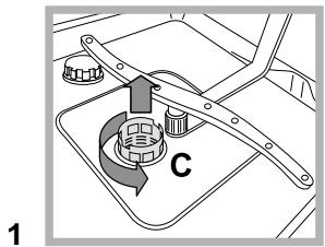 SCHOLTES LTE 14-H210 A - Reinigung der Filtersiebe - 1