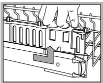 SCHOLTES LTE 14-H210 A - A Régler de préférence la hauteur du panier supérieur quand ce dernier est VIDE. - 2