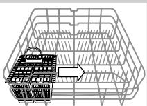 SCHOLTES LTE 14-H210 A - Unterer Korb und Besteckkorb - 7