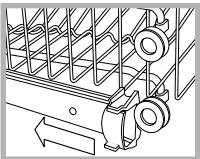 SCHOLTES LTE 14-H210 A - A Régler de préférence la hauteur du panier supérieur quand ce dernier est VIDE. - 1