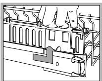 SCHOLTES LTE 14-H210 A - The height of the upper rack should ideally be adjusted WHEN THE RACK IS EMPTY. - 2