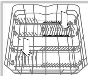 SCHOLTES LTE 14-H210 A - Unterer Korb und Besteckkorb - 3