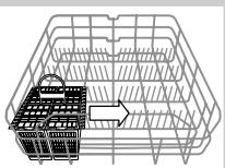 SCHOLTES LTE 14-H210 A - Lower rack and cutlery basket - 7