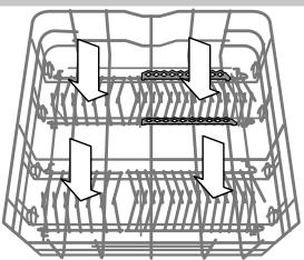 SCHOLTES LTE 14-H210 A - Cesto inferiore e cestino posate - 4