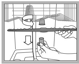 SCHOLTES LTE 14-H210 A - Limpar os braços aspersores - 1