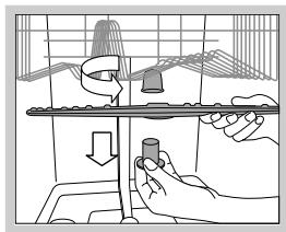 SCHOLTES LTE 14-H211 7 - Nettoyer les bras de lavage - 1
