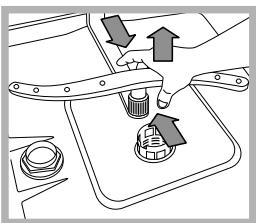 SCHOLTES LTE 14-H2111 A - Nettoyer les bras de lavage - 2