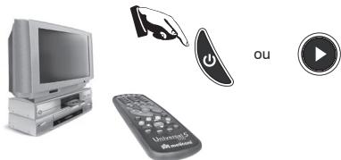 MELICONI GUMBODY UNIVERSAL5-500 - MISE EN SERVICE DE LA TELECOMMANDE - 5