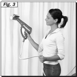 POLTI PISTOLET DE VAPORISATION - UTILISATION DU PISTOLET DE VAPORISATION - 6