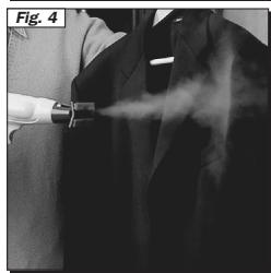 POLTI PISTOLET DE VAPORISATION - UTILISATION DU PISTOLET DE VAPORISATION - 7