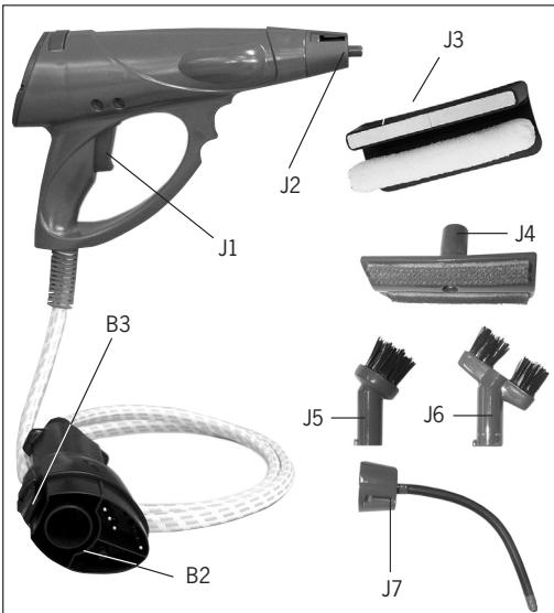 POLTI PISTOLET DE VAPORISATION - UTILISATION DU PISTOLET DE VAPORISATION - 3
