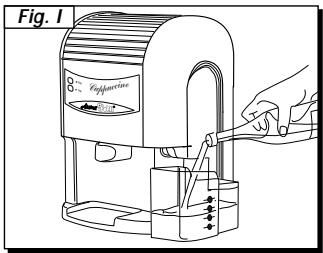 POLTI CAPPUCCINO 1000 - HET BEREIDEN VAN KOFFIE - 1