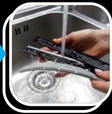 POLTI VAPORETTO LECOASPIRA TURBO & ALLERGY - NETTOYAGE DU RÉSERVOIR ET DES ACCESSOIRETS UTILISÉS POUR ASPIRER - 4