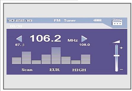 GRUNDIG MPIXX 7400 - Mode radio - 2