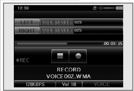 GRUNDIG MPIXX 8400 - Enregistrement VOR (voice operated recording) - 1