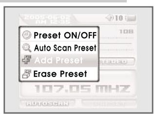 GRUNDIG MPIXX VP 1000/1GB - ... Et mémoriser avec la recherche automatique de stations (auto scan) - 2