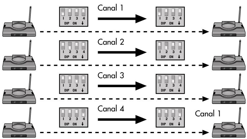 GRUNDIG WT-AV 1 - Utilisation avec plusieurs systèmes - 1