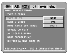 DENON DVD-2200 - 16:9 (Réglage usine par défaut) - 1