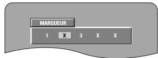 DENON DVD-2900 - Rappel de scènes marquées et effacement des repères - 2