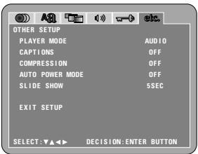 DENON DVD-2900 - Quando si selezione "OTHER SETUP" - 1