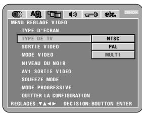 DENON DVD-3800 - 16:9 (Réglage usine par défaut) - 1
