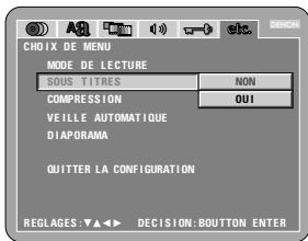 DENON DVD-3800 - Mode AUDIO (réglage usine par défaut) - 1